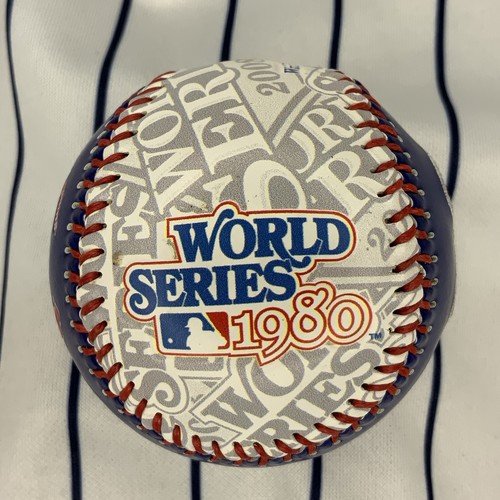 Philadelphia Phillies 2 Time World Series Champs Rawlings Souvenir Baseball Ball - Picture 3 of 7