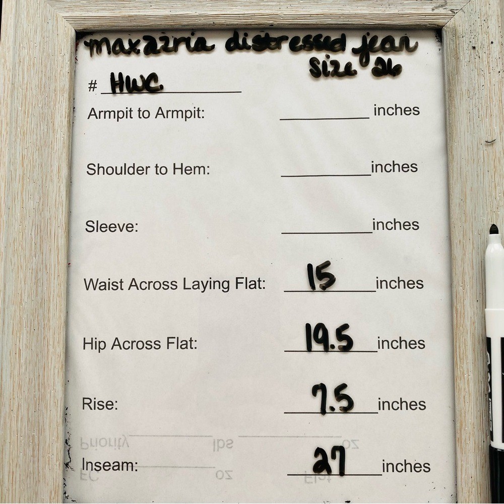 BCBG MaxAzria Distressed Patchwork Lightwash Deni… - image 12