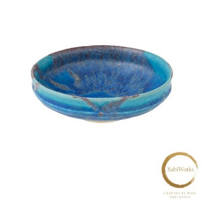 New Marui Seito Shigaraki Ware Hechomon Bowl Small Bowl Diameter approx. 14cm