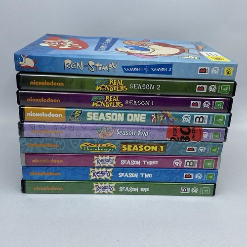 Nickelodeon DVD Series Lot x9 Wild Thornberrys Ahhh Real Monsters Rugrats & More - Picture 4 of 9