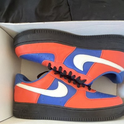 Nike Blue and Orange Athletic Sneakers Nike Men main image 4