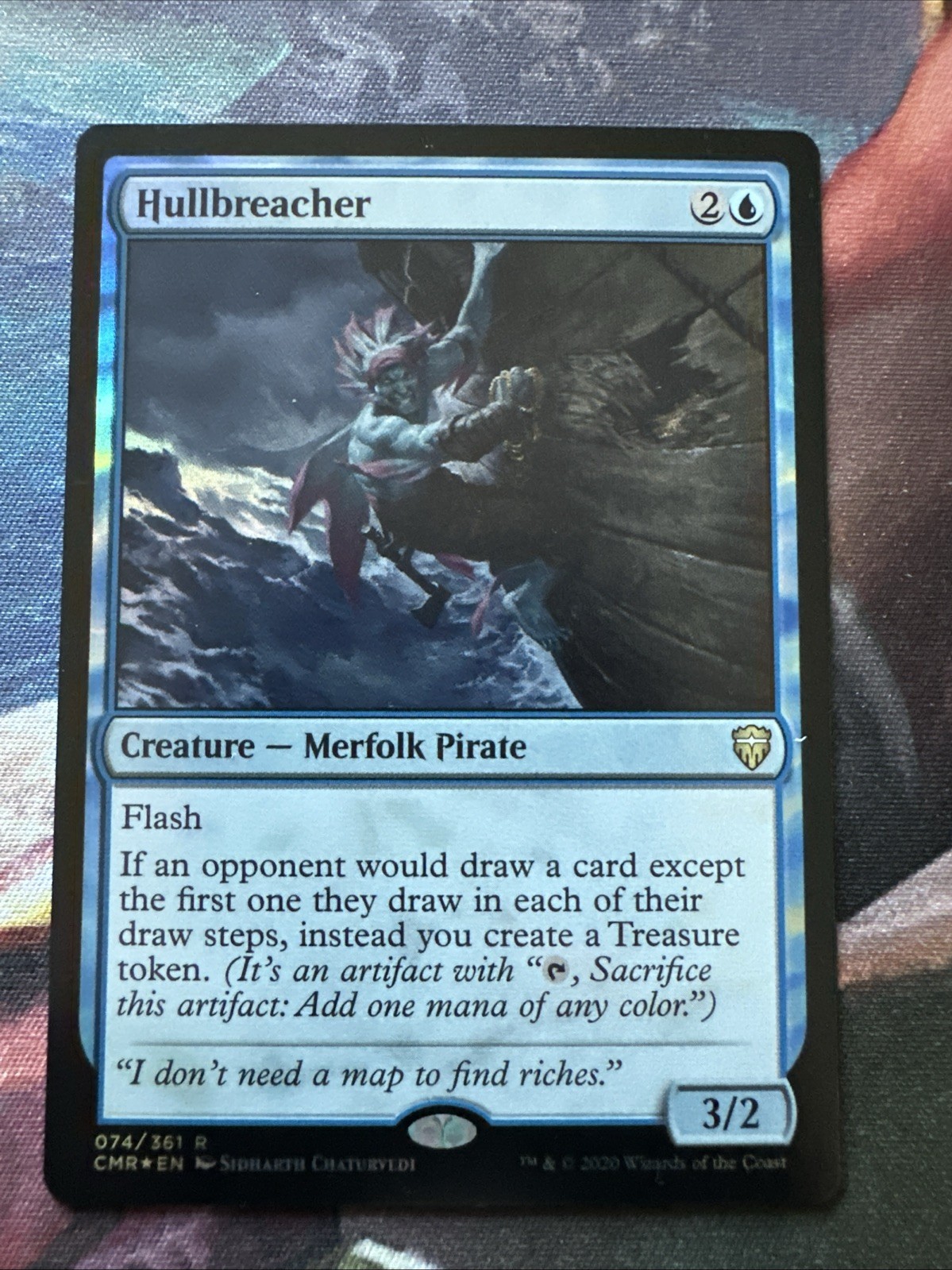 Hullbreacher Foil Commander Legends Magic: The Gathering Rare Card NM