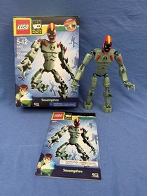 LEGO Ben 10: Alien Force: Swampfire 8410 w/ Original Box, Instruction Manual CN