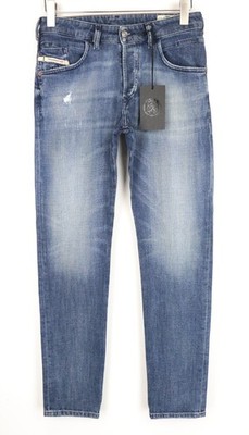 DIESEL D-Bazer 0870H Herren Jeans W28/L32 blau washed Taper Fit Cotton Stretch *