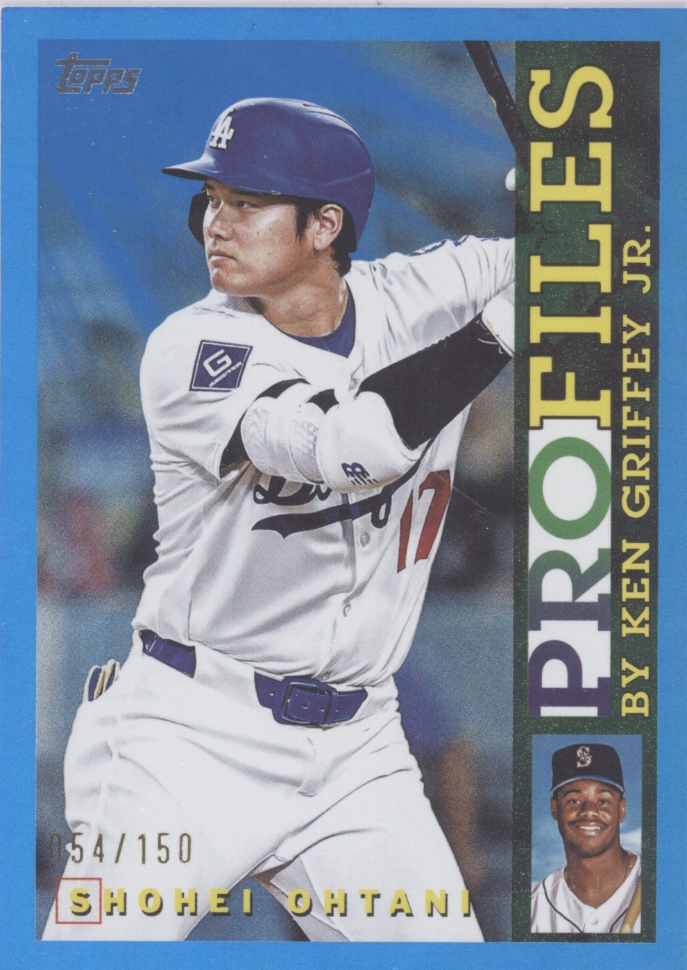 2026 Topps Series 1 - Topps Profiles Shohei Ohtani #TP-1 Blue Foil