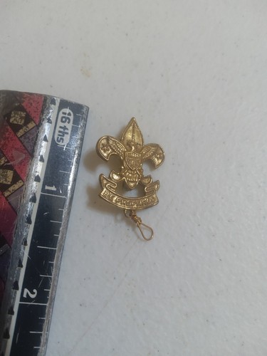 Vintage Boy Scouts Of  America  Be Prepared  Pat. 1911 Pin - Picture 2 of 3