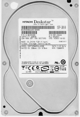 Hitachi 250GB SATA HDD