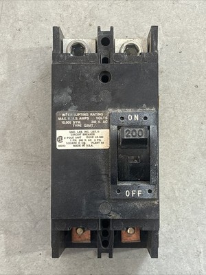 Square D Q2M2225MB 200amp 240Volt Main Breaker