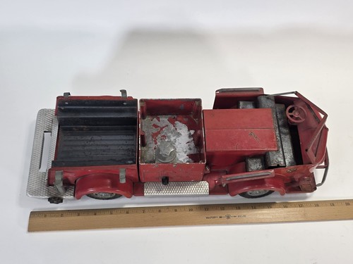 Vintage 1950's Doepke Model Toys American La France Rossmoyne Pumper Fire Truck - Bild 5 von 16