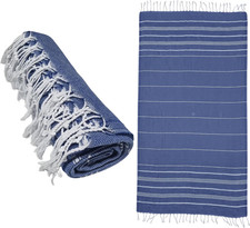 Turkish Peshtemal Beach Towel   Quick-Dry, Sand-Resistant, Lightweight Hammam Fo