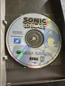 Sonic 3D Blast Sega Saturn  CIB 