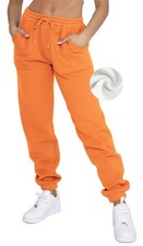 Fleece Lined Womens Sweatpants - High Waisted Joggers for Women, Cotton Draws...