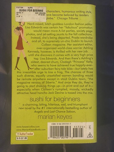Sushi for Beginners ~ Paperback By Keyes, Marian New, unread vintage condition - Foto 2 di 2
