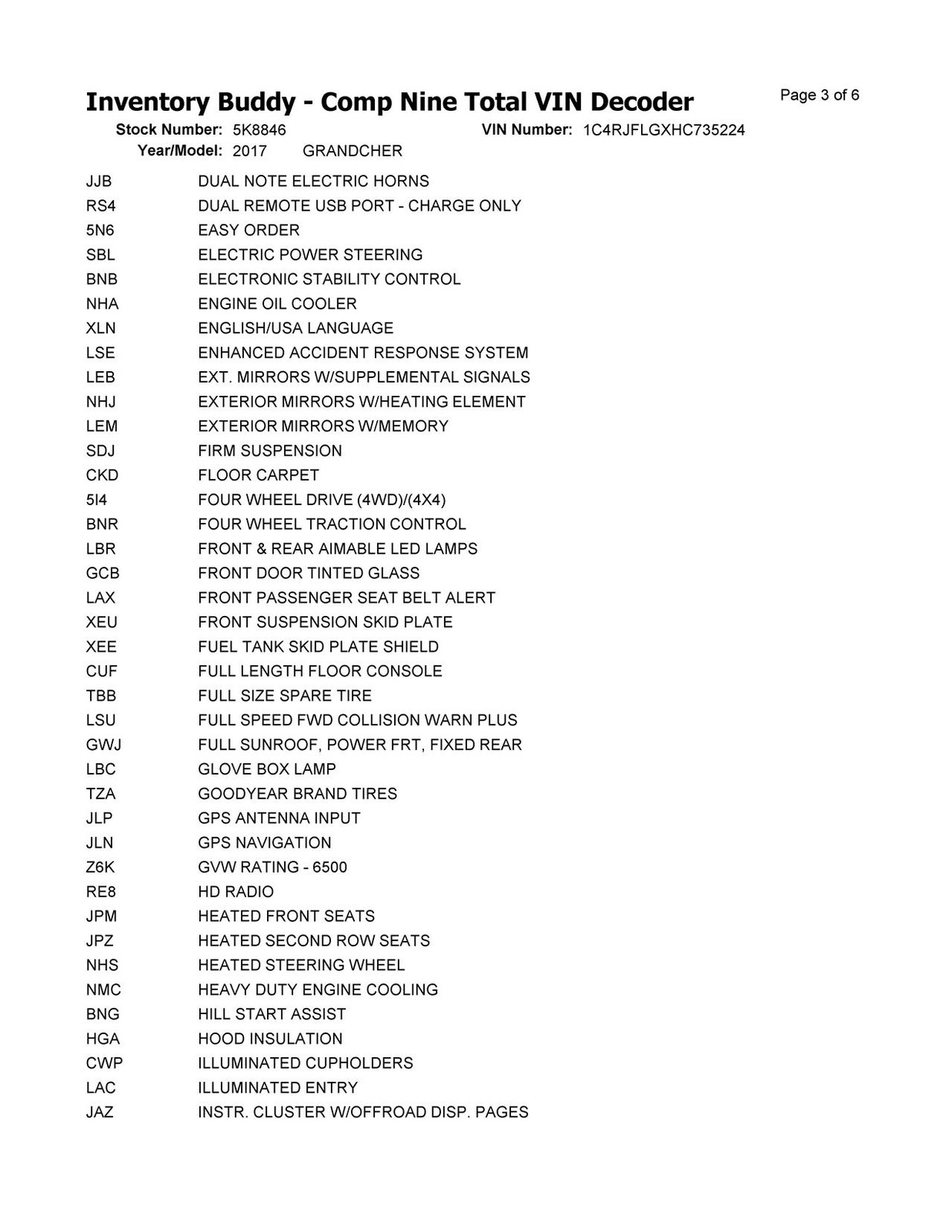 Used Front Left Seat Belt Front fits: 2017 Jeep Grand cherokee bucket seat drive
