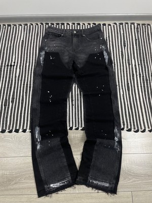 Crazy Sumwon Flared Painted Jeans Gallery Dept Style Denim Y2K