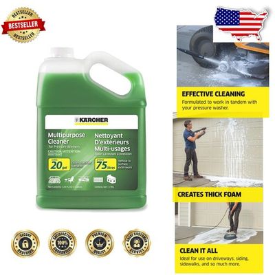 #ad Kärcher Concentrated Pressure Washer Cleaner 20 Gal Eco Friendly Fresh Scent $39.99