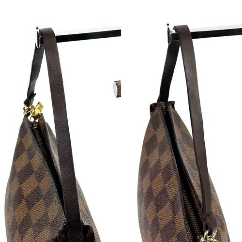 Louis Vuitton Vintage Damier Toulouse Accesorio Bolsa Correa Monedero Marrón ... - Imagen 10 de 10