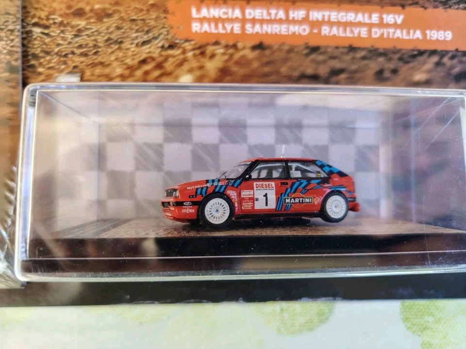 **Test Centauria** 1a Uscita Rally Collection 1/64 Lancia Delta Hf Integrale 16V - Immagine 2 di 3