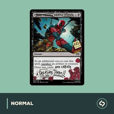 MTG |  Deadly Dispute V.1 | SECRET LAIR x DEADPOOL | NM | EN