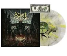 GHOST Meliora 2XLP Yellow Black Smoke Vinyl 10th Anniv Dust Buck Sealed NEW