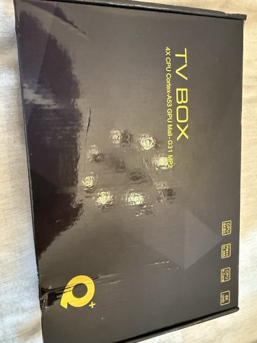 Q+ TV Box 4x CPU Cortex-A53 GPU Mali-G31 MP2 - Bild 1 von 4