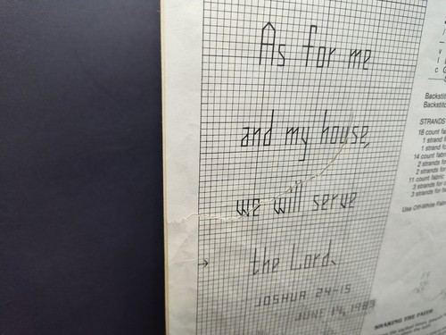 Kreuzstich ANN EVANS Zitate Bibelverse Lesezeichen & Glockenzüge Vintage - Bild 5 von 7