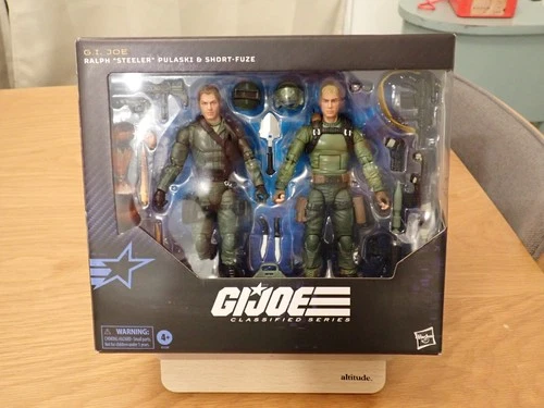 G.I. Joe Classified #181, Ralph "Steeler" Pulaski & Short-Fuze FREE SHIPPING