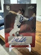 MICHAEL MULLINAX 2023 LEAF PERFECT GAME 1st PROSPECT RC AUTO #/10