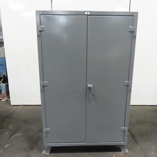 Stronghold 2-Modular Shelf Industrial Storage Locker Cabinet 48" x 24" x78"