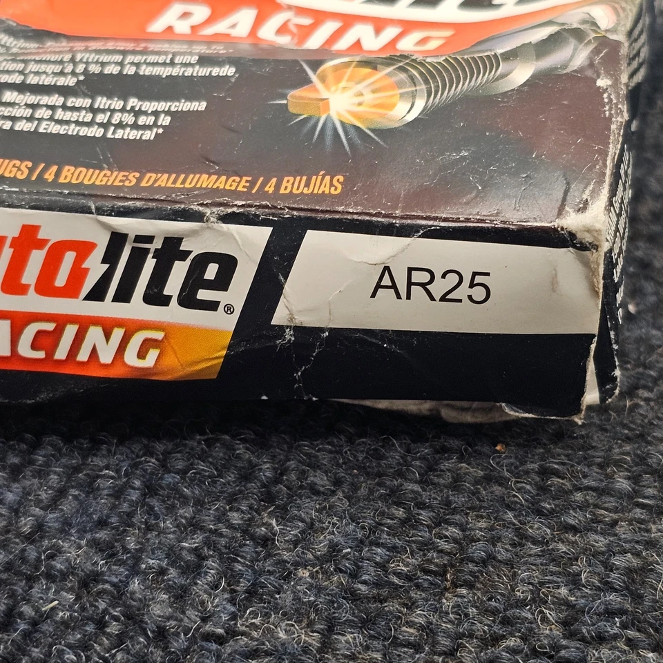(QTY 4) Autolite AR25 Racing Spark Plug Fits 1977-1995 Ford F-150 - Image 2 of 4
