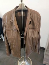 Blouson Homme Cuir Marron Devred Taille XL