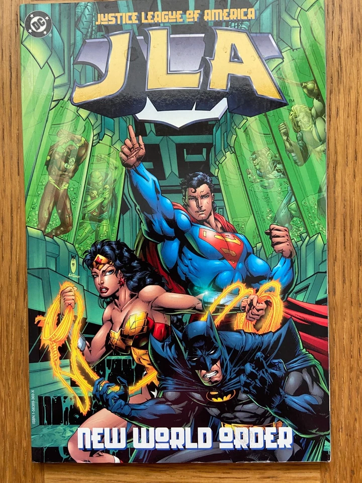 JLA: New World Order paperback (VF) from 1997 - Free Post - Image 1 of 1