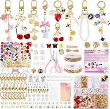 Complete 773-Pc Keychain Making Kit with Charms  Tools - DIY Accessories