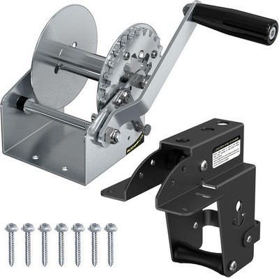 Anchor Lift System Thickened Steel Manual Hand Crank 35 lbs Capacity Anchor L...
