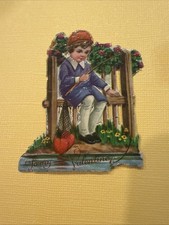 Vintage Tiny Embossed Valentine 1933