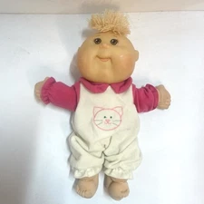 Vintage Cabbage Patch Kid Tuft Of Hair, Brown Eyes, 11 Inches