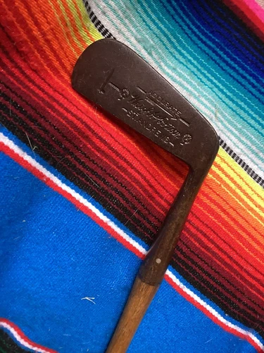 Antique Hickory Wood Shaft Wright&Ditson St Andrews Putter Golf Club