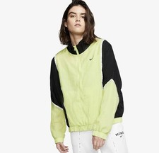 Nike Sportswear Woven Jacket Retro Windbreaker Full Zip Womens S Nylon