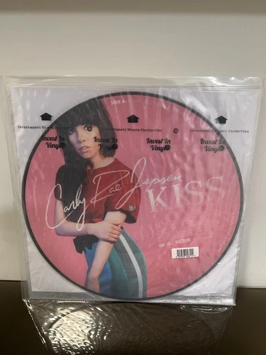 CARLY RAE JEPSEN - KISS - PICTURE DISC Vinyl LP Record Limited Edition Pre-Owned