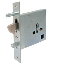 SERRATURA A GANCIO ELETTRICA ENTRATA 90 ISEO 381 PER CANCELLO SCORREVOLE