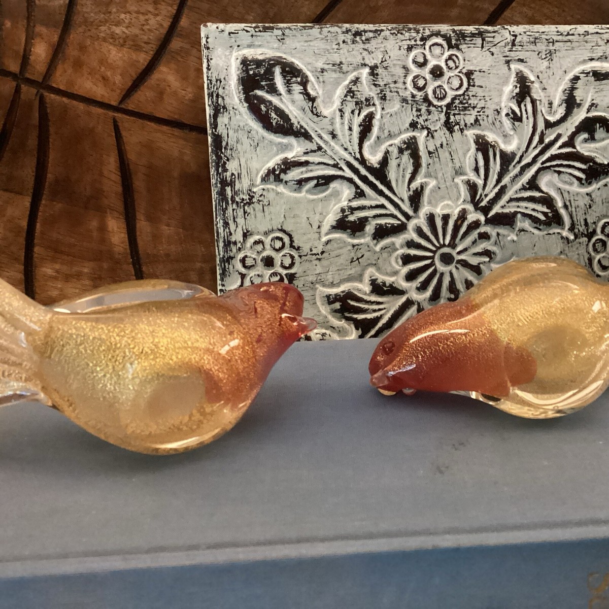 Murano Glass Bird Archimede Seguso ムラーノ MURANO, Italy - Archimede Seguso - Rare Bianco Nero White