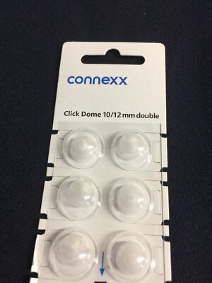 hearing aid domes signia double miracle siemens ear rexton dome connexx open mm