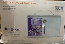 New UVC LED Pro 59S Sterilization Bag 3 Minutes Masks Phones P55 - Damaged Box