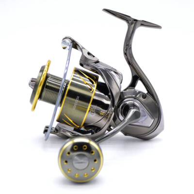 Saltwater Freshwater Spinning Fishing Reel CNC Aluminum Spool 9+1 Ball Bearings