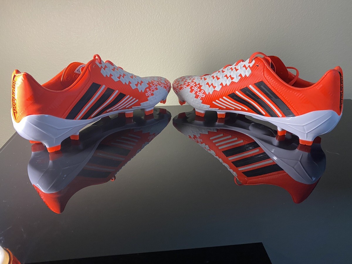 Adidas Predator LZ TRX FG SL Super Light Orange Size 8.5 US 8 UK