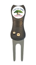 2021 US Open Torrey Pines Golf Ball Marker w/ Premium Switchblade Divot Tool