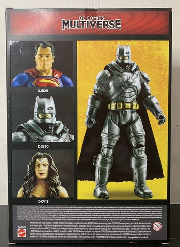 DC Comics Batman VS Superman Dawn of Justice Multiverse 12" Armored Batman - Picture 5 of 5