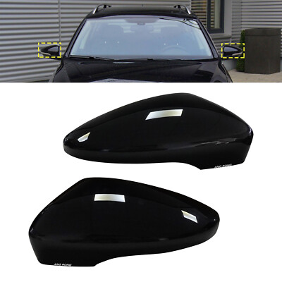 Schwarz Spiegelkappe Abdeckung für VW Beetle 5C/ CC 358/ Jetta IV/ EOS 1F7 1F8