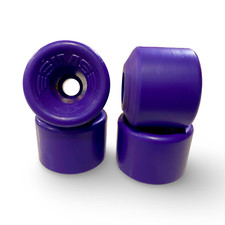 NEW (COSMETICALLY BLEMISHED) Sims Snake Skateboard Conical 66mm Wheels - PURPLE