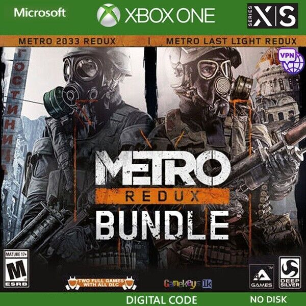 Metro Redux Bundle Xbox One, Series X|S Key ☑Argentina Metro Redux Bundle Xbox One, Series X|S Key ☑Argentina